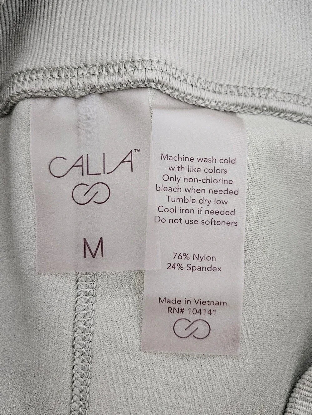 CALIA Stay The Path 7/8 Leggings Sage Green High Rise Athletic Yoga Pants Medium
